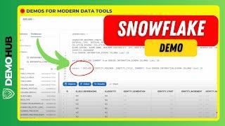 Snowflake Demo // ️ SELECT * EXCLUDE/RENAME Columns In Snowflake Snowsight | www.demohub.dev