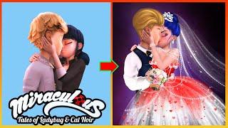 Miraculous: The Wedding Of Catnoir Ladybug  New Episode - Miraculous Transformation  GLOW UP