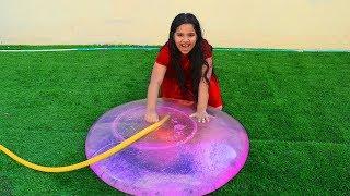 شفا تلعب أنشطة خارجية ممتعة  Shfa play fun games outdoor