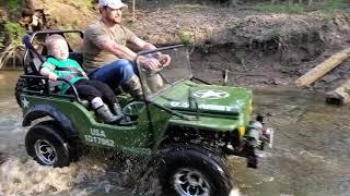 MINI JEEP OFFROAD CREEK ADVENTURE! MUST WATCH!