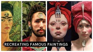 People RECREATING FAMOUS PAINTINGS || Art Recreation Challenge || #MuseumOfFineArts  #gettymuseum