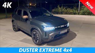 Dacia Duster Extreme 4x4 2024 Night Visual Review 4K (Exterior - interior)