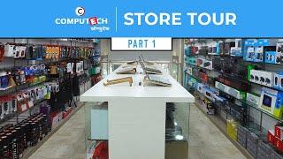 COMPUTECH THANE STORE TOUR - PART 1 #computech #computechthane #pcbuild #gamingchairs #gaminglaptop