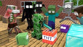 Season 4 All Episode Herobrine School 20 parts (Minecraft Animation)