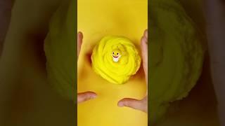 Clouds ️ Slime with baby shark ASMR    -#shorts #slime #lendir #स्लाइम