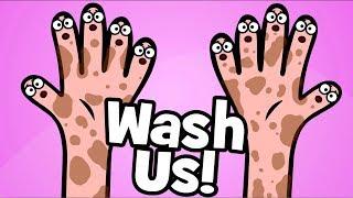Wash your hands Children's Song | Wash us - Healthy habits Song | Hooray Kids Songs & Nursery Rhymes