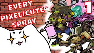 I GOT EVERY PIXEL/CUTE SPRAY IN OVERWATCH 2 (part 1)