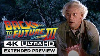 Back to the Future Part III | Opening Scene in 4K Ultra HD | Doc Brown Sees His Own Grave