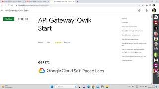 API Gateway: Qwik Start || Lab Solution || Qwiklabs Arcade 2023