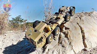 RC Car | US Army Military Truck 8x8 HG-P802 | 8륜 트럭 #3