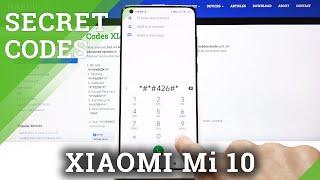 Secret Codes in XIAOMI Mi 10 – Testing Menu/ Hidden Options