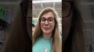 SHOPPING AT WALMART FOR OUR FIRST CAMPING TRIP!