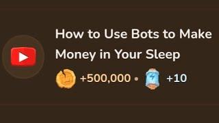 HOW TO USE BOTS TO MAKE MONEY IN YOUR SLEEP | MEMEFI COIN