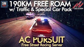 FREE Online Free Roam with Traffic and Special Car Pack | Assetto Corsa Pursuit Server