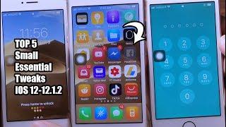 Top 5 Small Essential FREE Cydia Tweaks For iOS 12-12.1.2 (Free Tweaks)