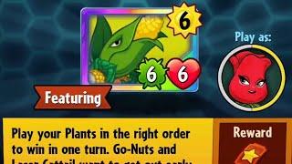 Puzzle Party !!! PvZ heroes 20th December 2023 | Plants vs Zombies Heroes | Daily Challenge | Day 2