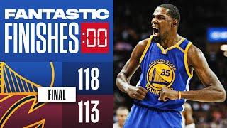 Final 3:29 WILD ENDING Warriors vs Cavaliers 2017 NBA Finals - Game 3  