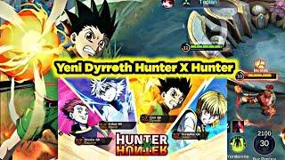 Yeni Hunter X Hunter Dyrroth Kostümünü Bedavaya Aldım!! Bu Kostüm İle Daha Çok Tek Atıyor MLBB