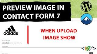 How to Preview an Image When Upload in Contact Form 7 Before Submission in WordPress | Display Image