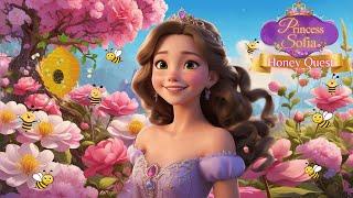 Princess Sofia Honey Quest English Fairy Tales| Bedtime Stories for Kids| Princess Story in English