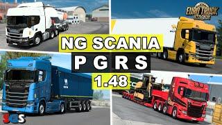 |ETS2 1.48| Next Generation Scania P G R S by Eugene [New Update]