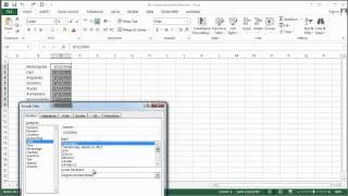 How to Organize Events by Date in Excel : Microsoft Excel Help
