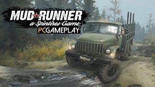 Spintires: MudRunner Gameplay (PC HD)