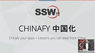 Chinafy your apps + Lessons you can steal from China | Adam Cogan