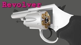 How Does Revolver Work | Animation Revolver