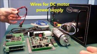 DC servo motor drive DCS-3010 step by step installation guide