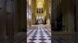 Notre Dame Cathedral: Then and now #shorts