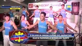 18 kalahok ng Ginoong Filipinas 2015, nagpakitang gilas sa pagpapamalas ng kanilang talento