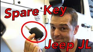 Spare key Hack Jeep JL Wrangler