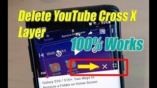 FIXED: How to Delete Youtube Cross X in Video