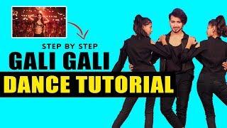 Gali Gali Dance Tutorial | Step By Step | Vicky Patel Choreography | Bollywood Hip Hop