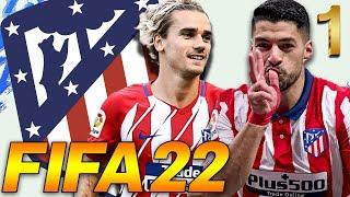 FIFA 22 l КАРЬЕРА ЗА АТЛЕТИКО МАДРИД l НАЧАЛО l ТРАНСФЕРЫ  l ТЯЖЕЛЫЙ СТАРТ # 1