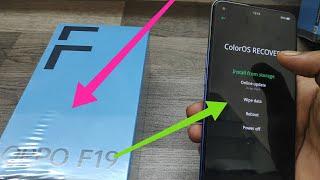 how to hard reset in OPPO F19,OPPO F19 pro| How do I factory reset my oppo phone'