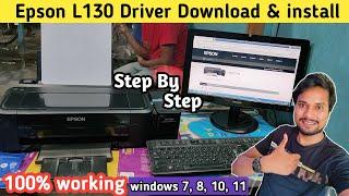 Epson L130 driver download and install in Hindi 2023