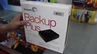 Unboxing Seagate Back Up Drive