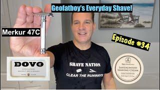 Merkur 47C Razor - Geofatboy’s Everyday Shave #34