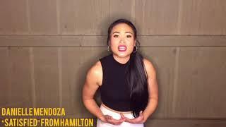 “Satisfied” cut from Hamilton - Danielle Mendoza #PlaybillStar