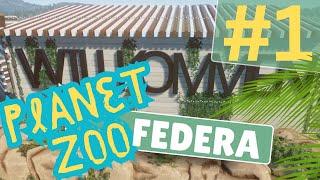 Planet Zoo Federa Park In 4K Eingangsbereich #1