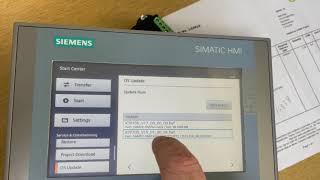 Update Siemens KTP700 Firmware from USB stick