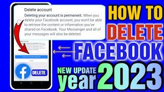 paano mag DELETE ng Facebook account year 2023 META | how to delete facebook account meta