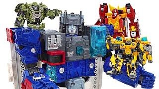 Ultra giant Transformers Generations Titan Class Fortress Maximus and Bumblebee! | DuDuPopTOY