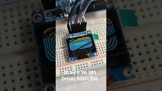 Test de OLed SPI con Driver SSD1306 y Arduino UNO