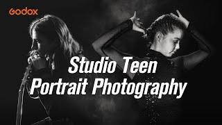 Godox: Studio Teen Portrait with three lights setup (feat. #AD300Pro #AD200Pro &#VL300)