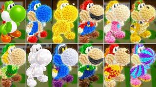 Yoshi's Woolly World - All Costumes