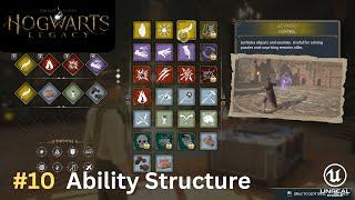 Unreal Engine 5 Hogwarts Legacy Tutorial Series - #10: Ability System | The Ability Structure
