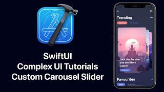 SwiftUI Complex UI Tutorials - Story App UI - Custom Carousel Slider - SwiftUI Tutorials